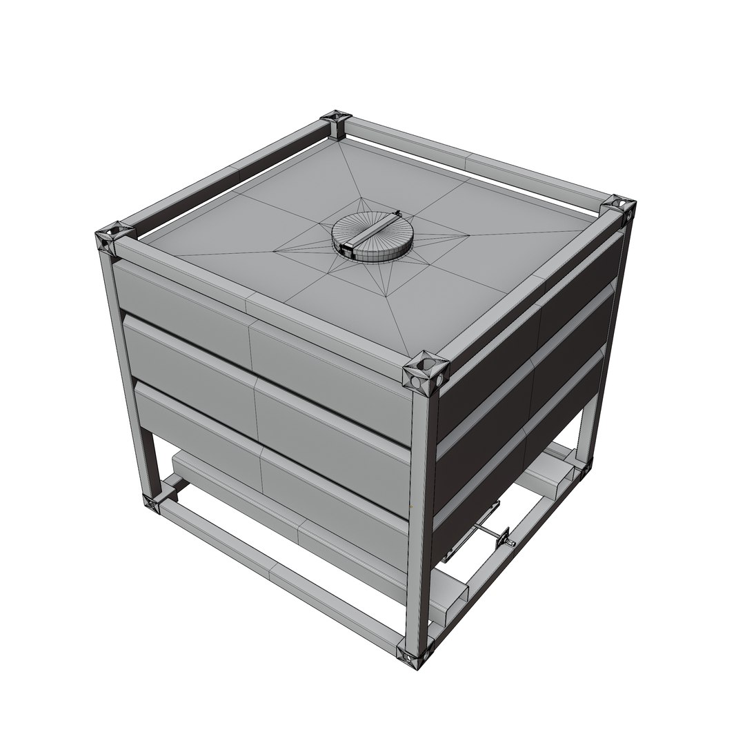 3D Model SandBox Grit Stack 8FT - TurboSquid 1769456