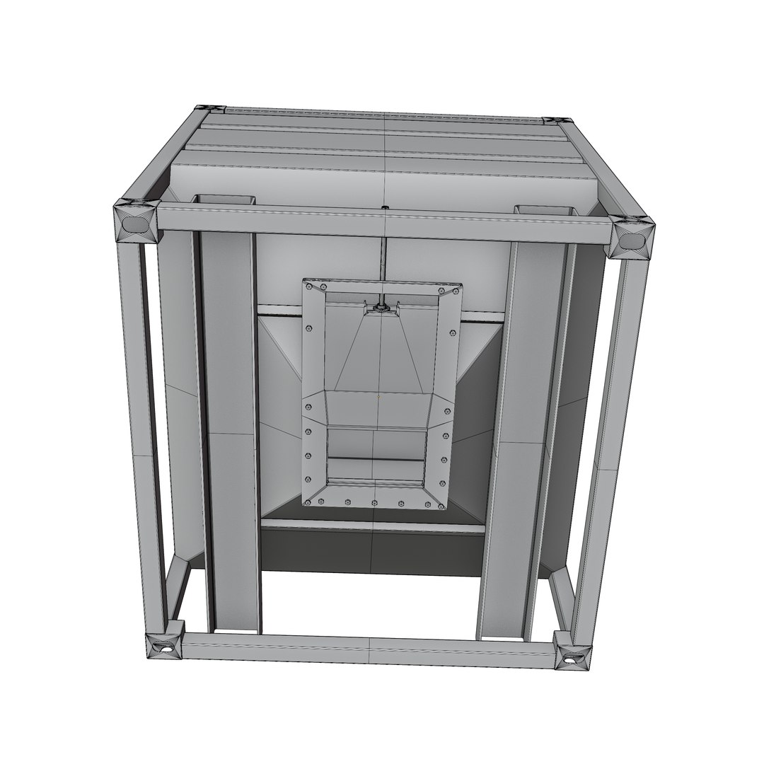 3D Model SandBox Grit Stack 8FT - TurboSquid 1769456