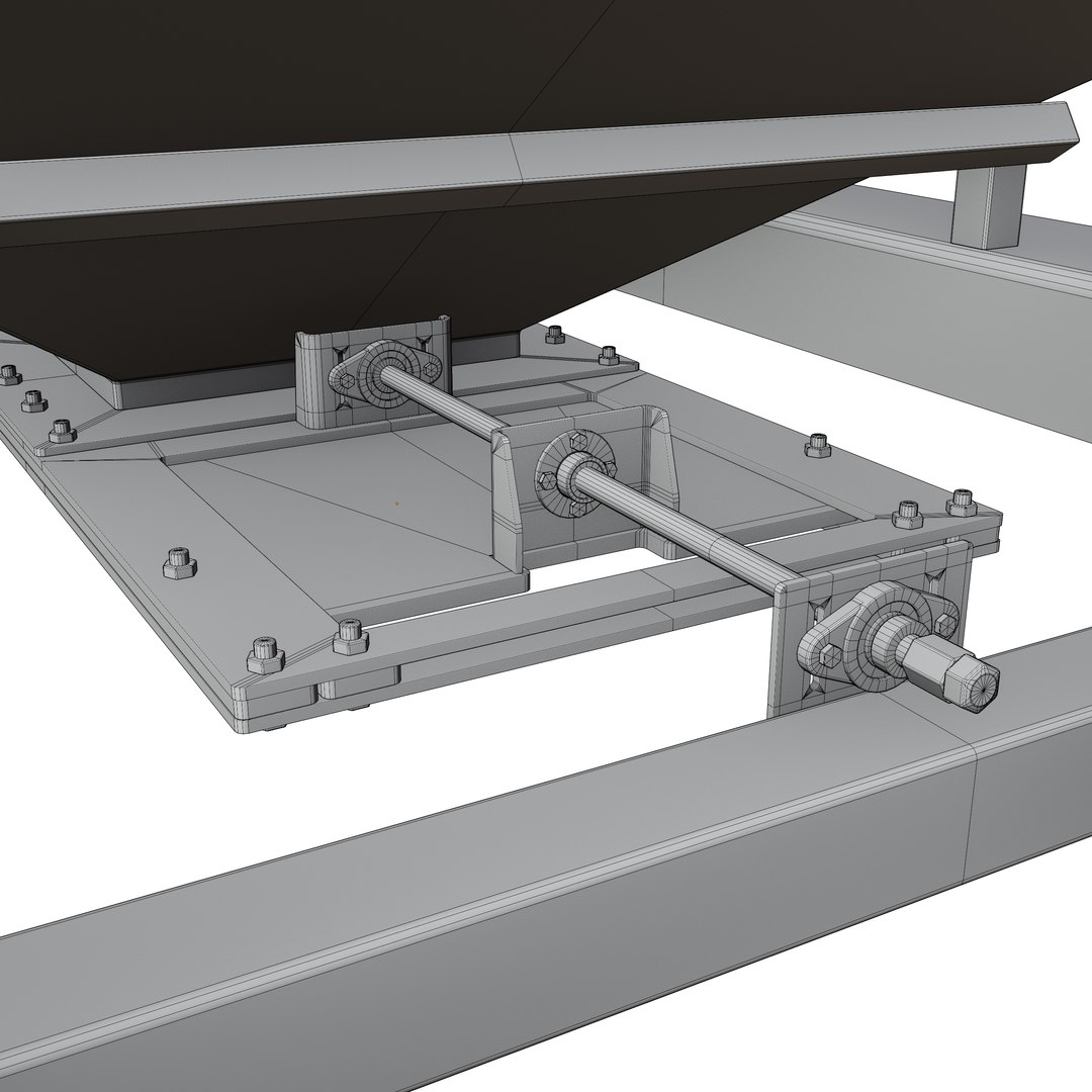 3D Model SandBox Grit Stack 8FT - TurboSquid 1769456