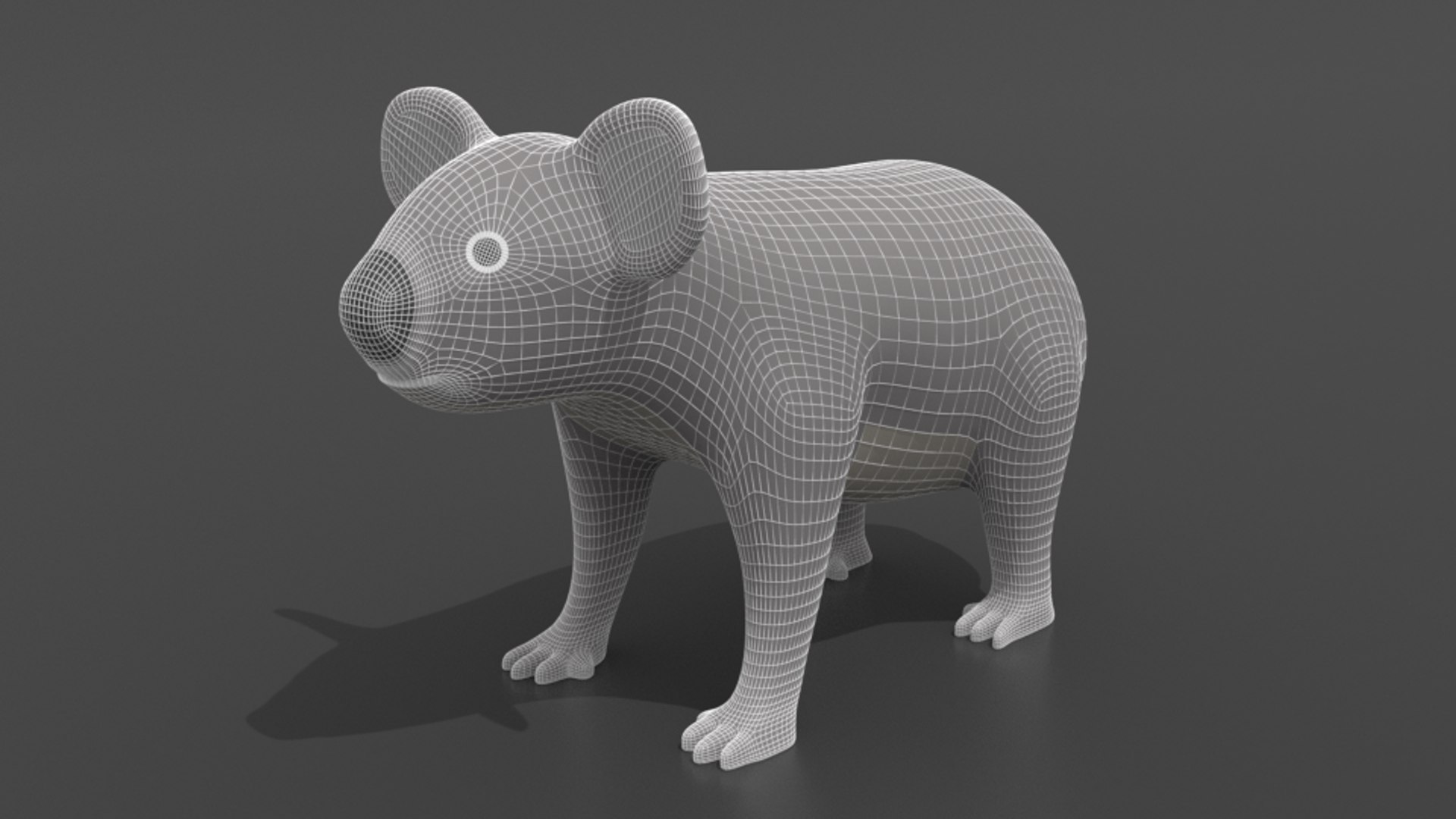 3D cartoon koala model https://p.turbosquid.com/ts-thumb/u7/EYOqlP/Lero5CS3/koala_hp_10wire/png/1594923446/1920x1080/fit_q87/cb76e7c631dfcbd99587da7b33a9ee459b52684d/koala_hp_10wire.jpg
