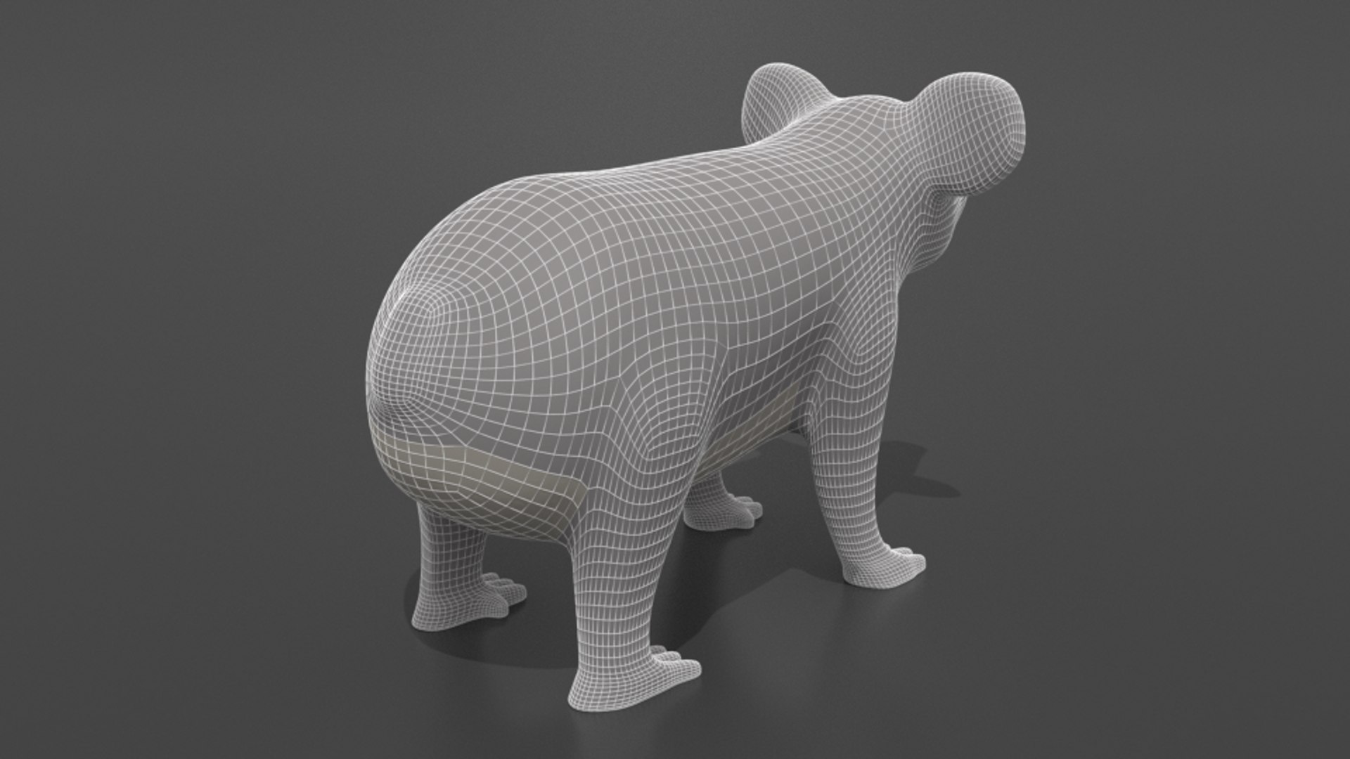 3D cartoon koala model https://p.turbosquid.com/ts-thumb/u7/EYOqlP/bkjBj2YA/koala_hp_14wire/png/1594923447/1920x1080/fit_q87/0bbf5094e9a0fe9c2be50bd93cbed6c96d5c109b/koala_hp_14wire.jpg