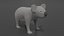 3D cartoon koala model