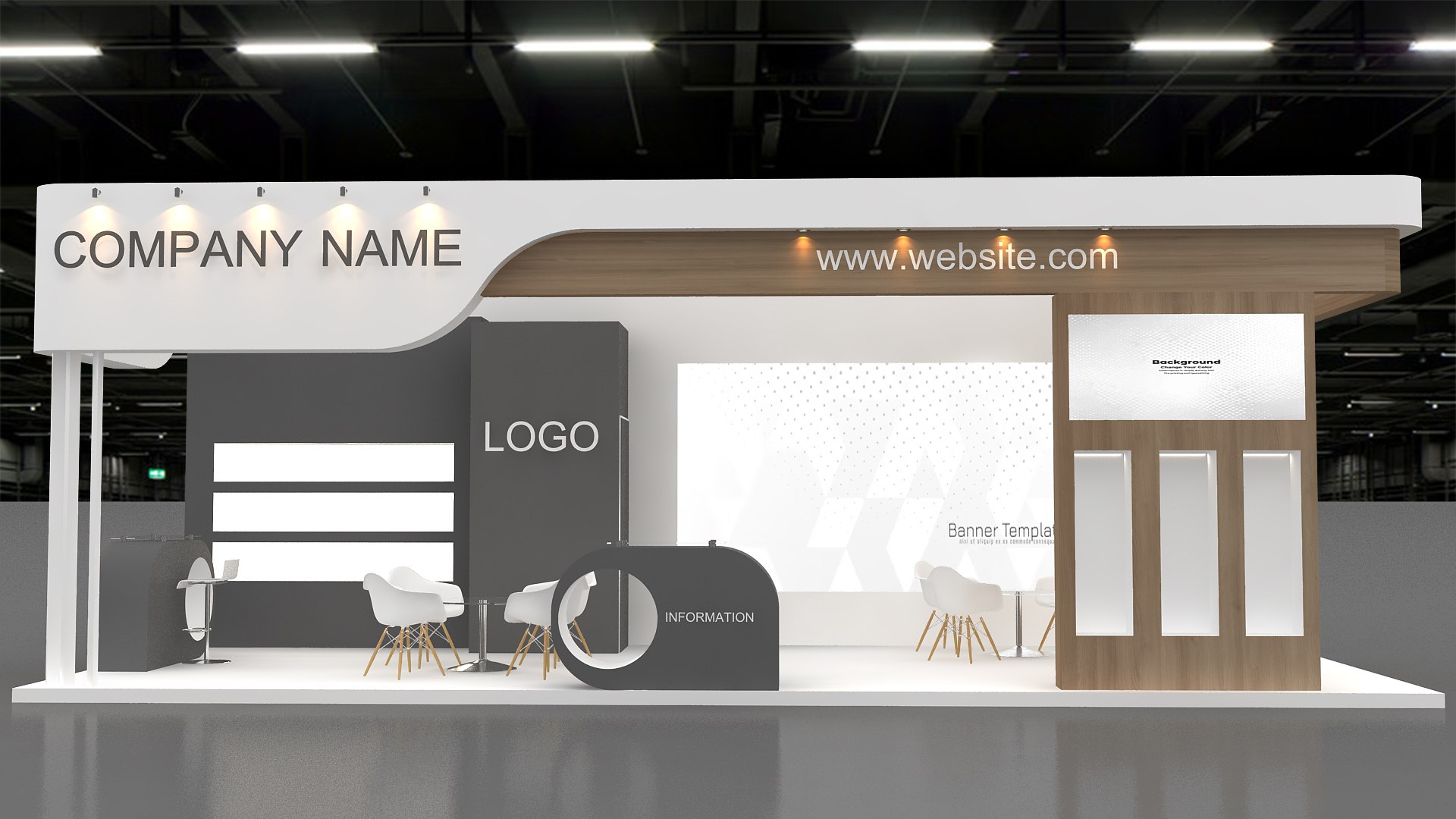 3D 3D Model Booth - TurboSquid 2341994