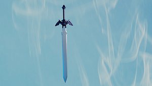 Master Sword variant 3D model