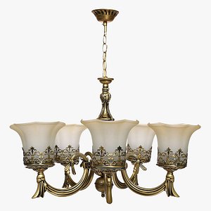 3D model Antique  Chandelier
