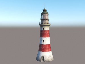 lighthouse structure 3d model