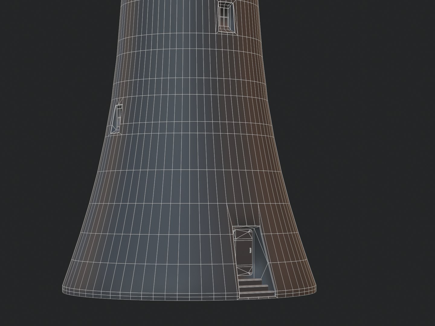 Lighthouse Structure 3d Model