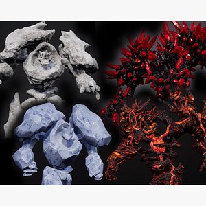 Pack of golems