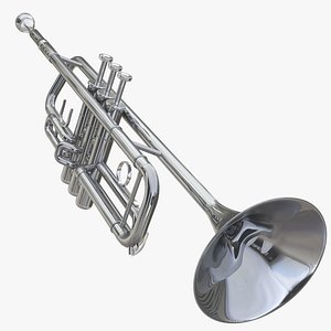 Trumpet Instrument 3D model