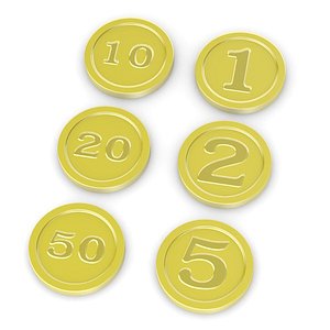 3ds cartoon coins