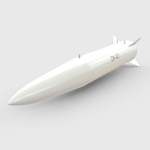 CM-401 Chinese Anti-Ship Ballistic Missile Low-Poly model