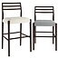 Quincy Basketweave Bar Stool