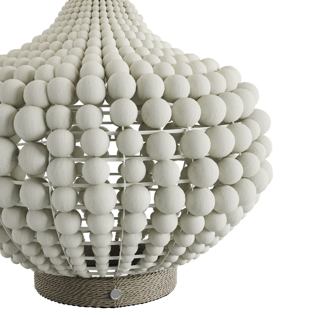 Palecek Point Dume Coastal Beach Table Lamp model TurboSquid 1955092