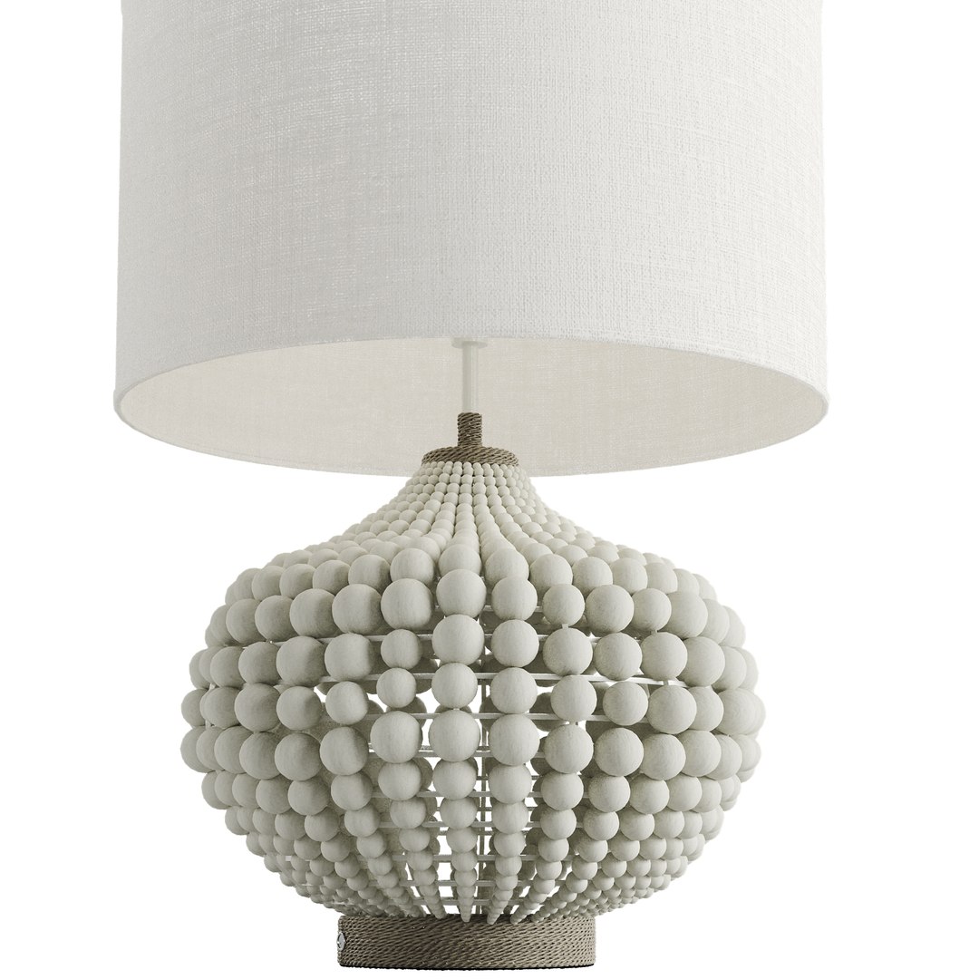 Palecek Point Dume Coastal Beach Table Lamp model TurboSquid 1955092