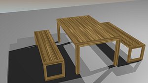 Bench and Table