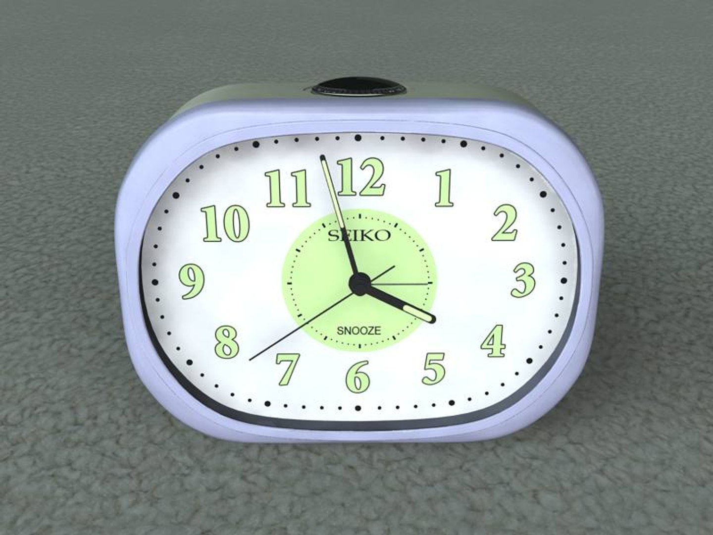 Sieko Clock 3ds