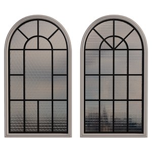 Glass window model