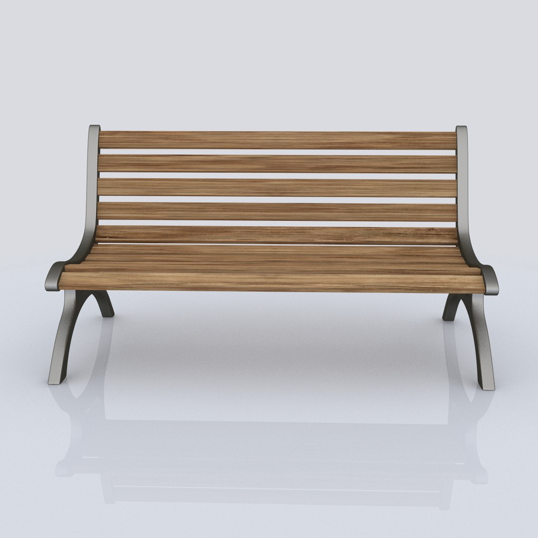 3d Bench Model
