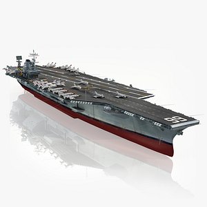 USS America CV-66 3D model