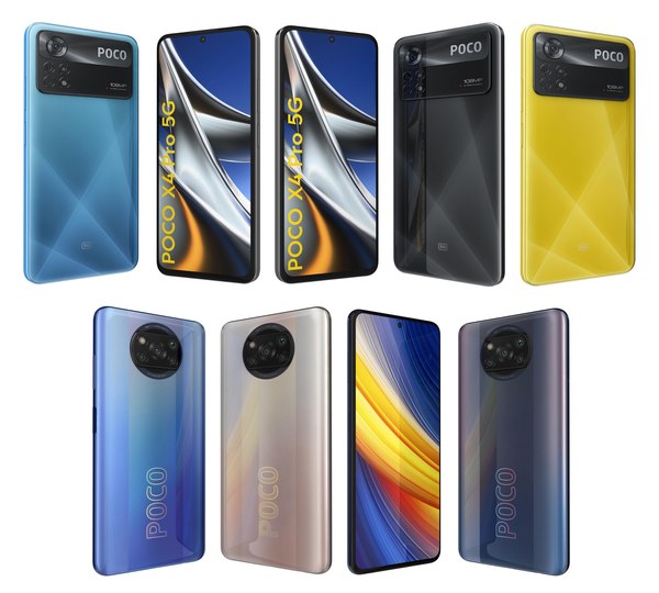 Xiaomi Poco X3 Pro And X4 Pro 5G 3D model