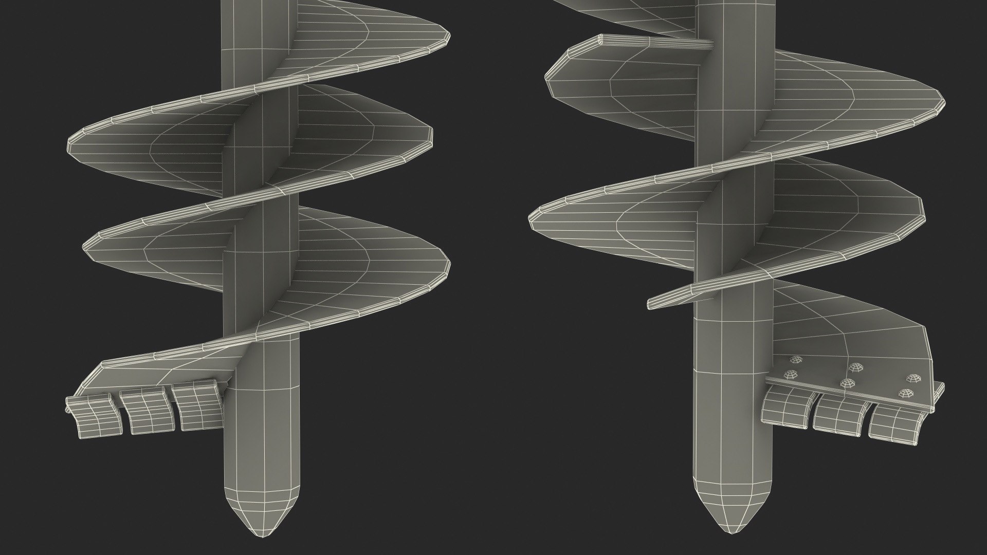 3D Post Hole Digger - TurboSquid 1962441