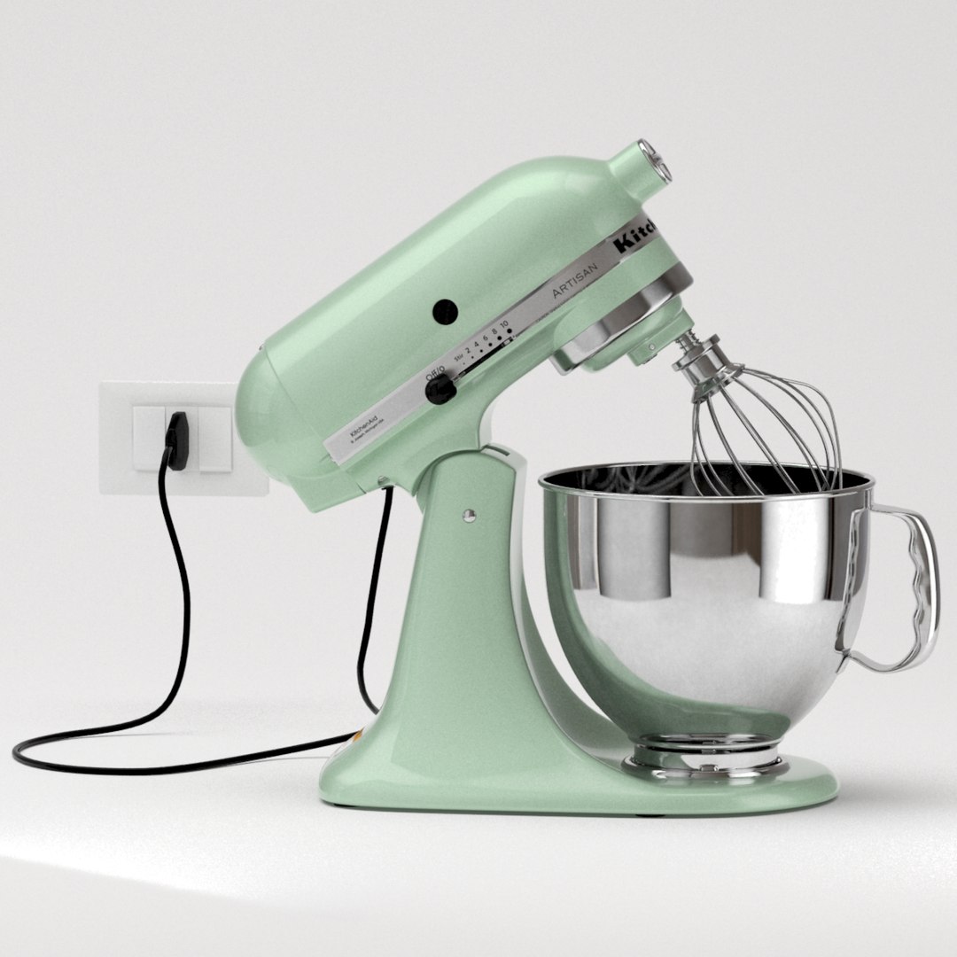 3d isan stand mixer model https://p.turbosquid.com/ts-thumb/u7/msFviZ/a2WrNJkj/kitchenaidartisanstandmixer_003/jpg/1444403944/1920x1080/fit_q87/9d02ec8ed03d2c23c455a35bc8b51bde07176c83/kitchenaidartisanstandmixer_003.jpg
