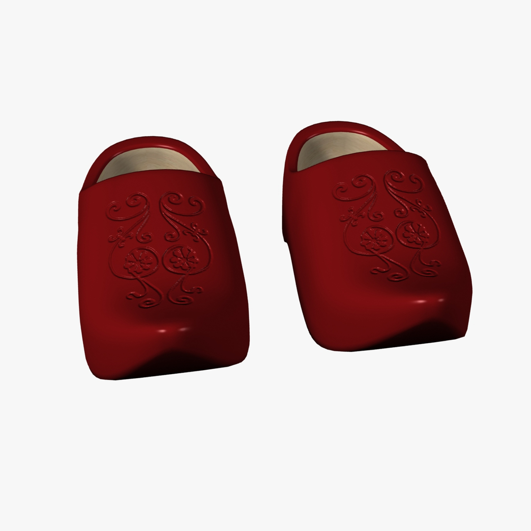 3d Clogs Model