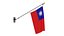 3D Wall Flag Taiwan T2