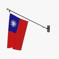 Wall Flag Taiwan T2