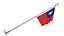 3D Wall Flag Taiwan T2