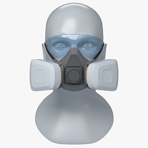 Reusable Double Filters Respirator