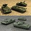 military vehicles 3d model