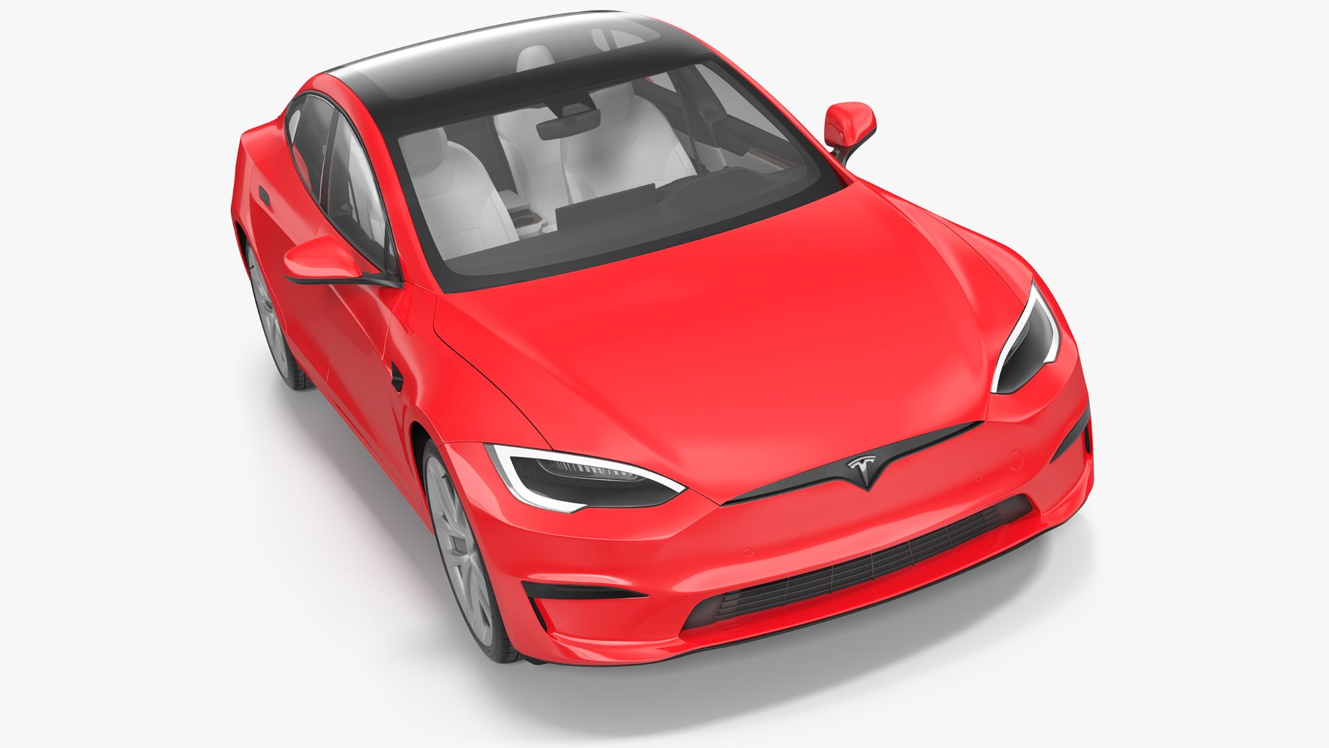 Tesla Cars Collection 6 3D model preview