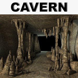 cave games 3d model
