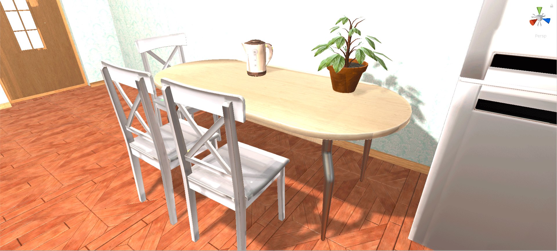 3D Vr Kitchen - Interior - TurboSquid 1429007