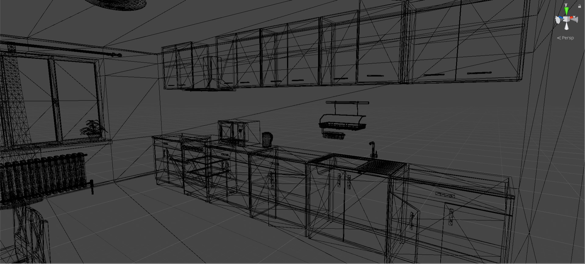 3D Vr Kitchen - Interior - TurboSquid 1429007