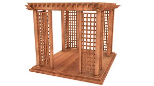 Pergola 3D model