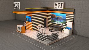 3D stand exhibition