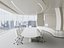 Modern Futuristic Office Meeting Room 3D model