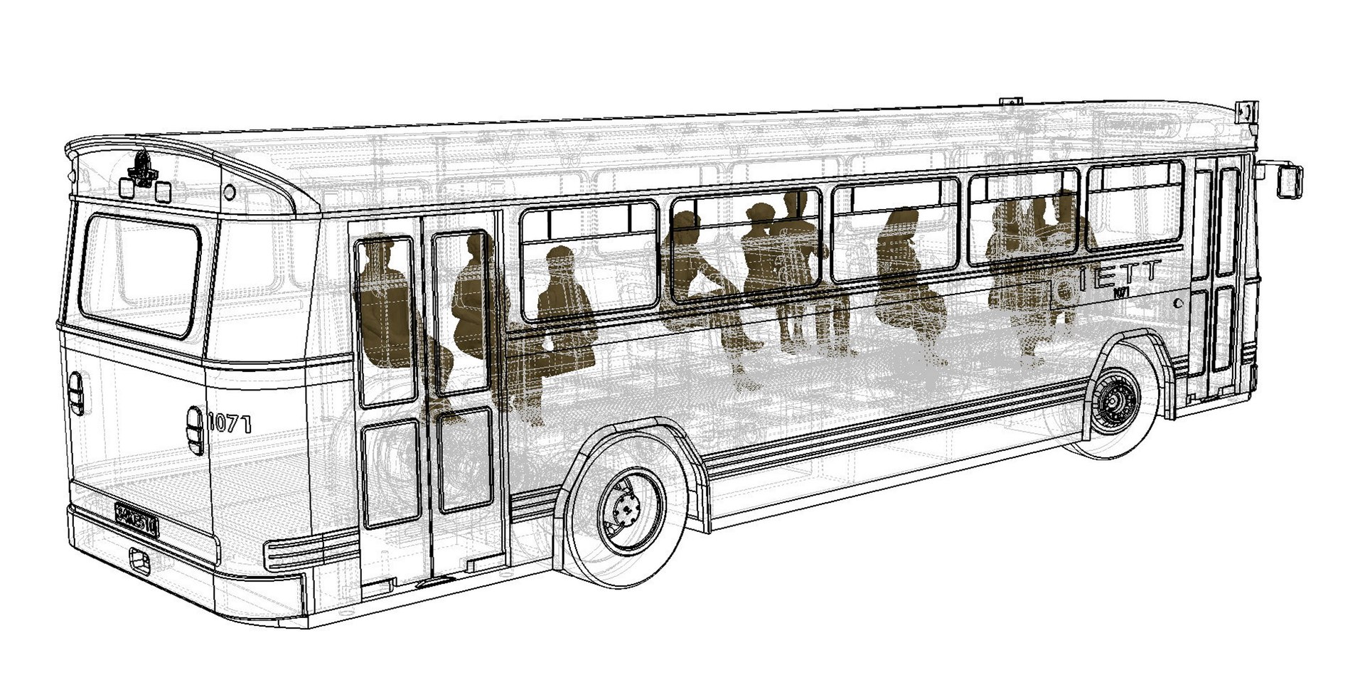 Leyland B36D Bus Model - TurboSquid 2009059