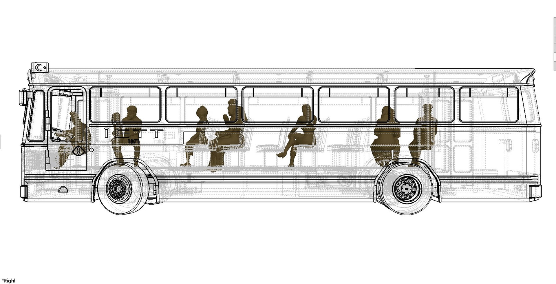 Leyland B36D Bus Model - TurboSquid 2009059