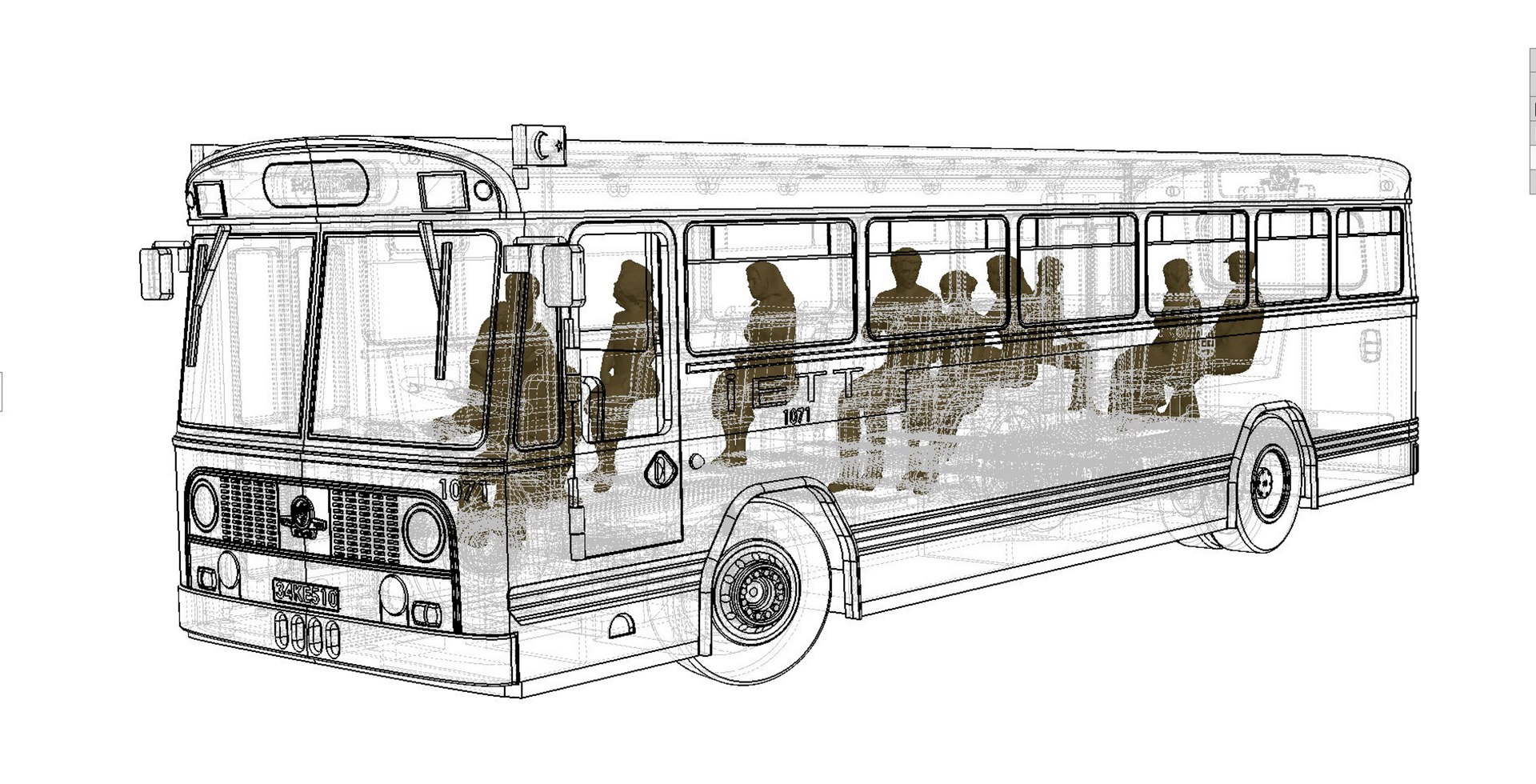 Leyland B36D Bus Model - TurboSquid 2009059