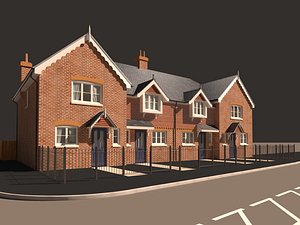 English style house 3D