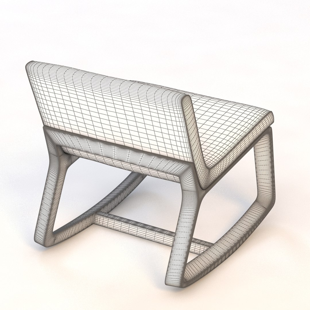 3dsmax Remix Rocking Chair