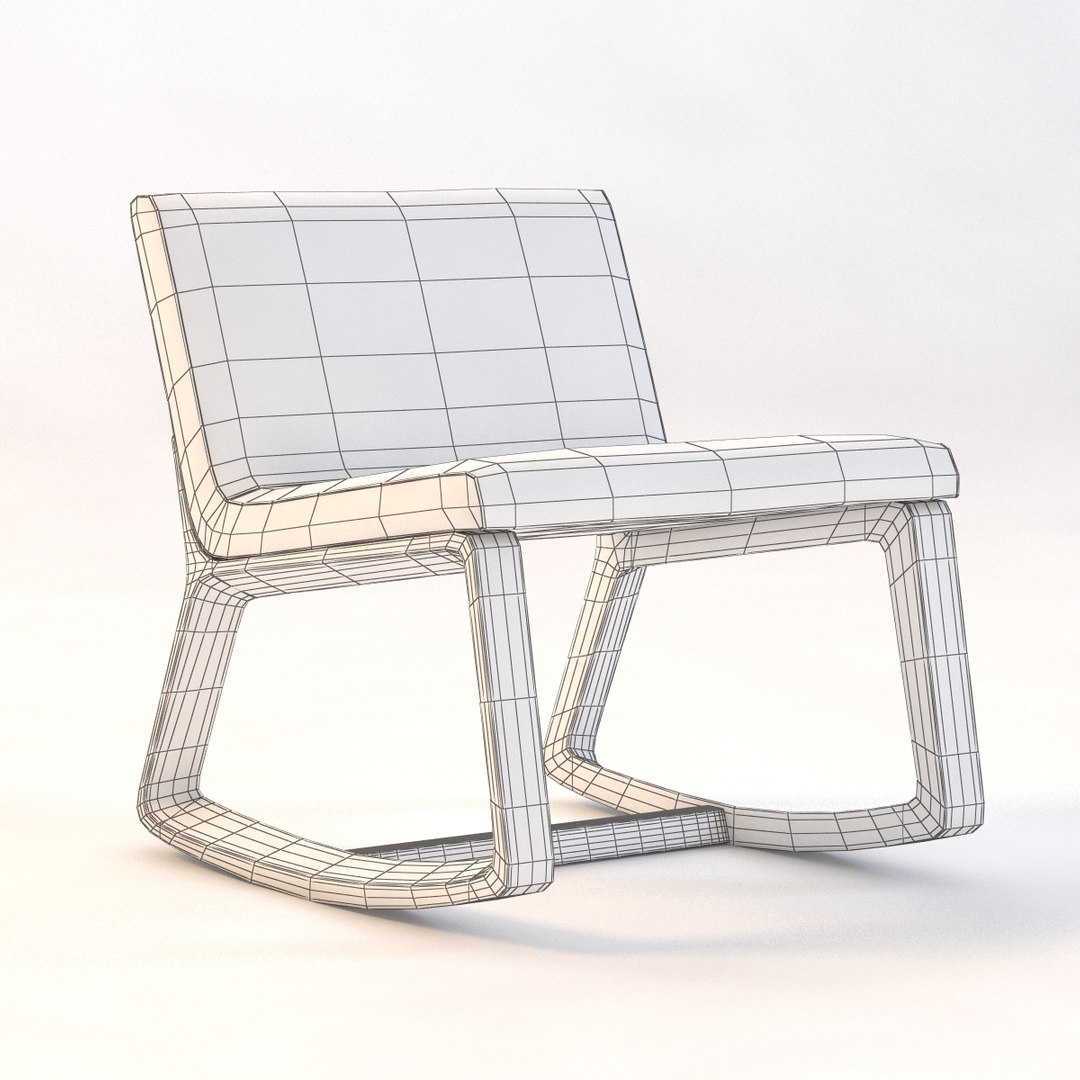 3dsmax Remix Rocking Chair
