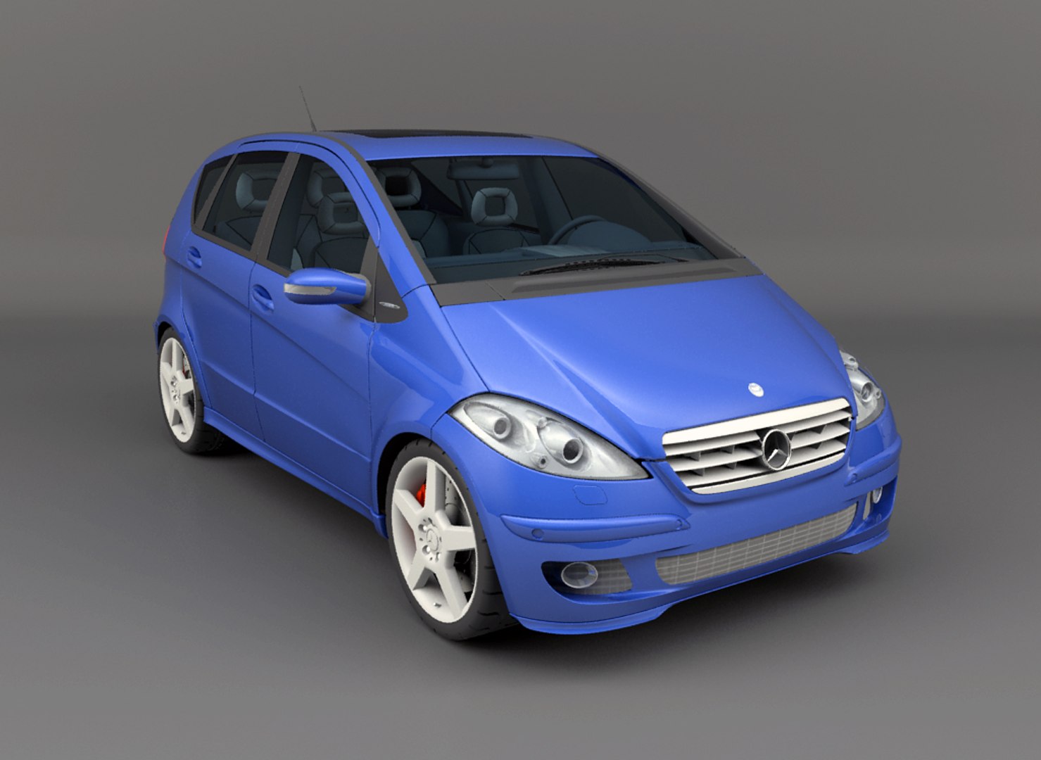 3ds Max Smart Mercedes A1