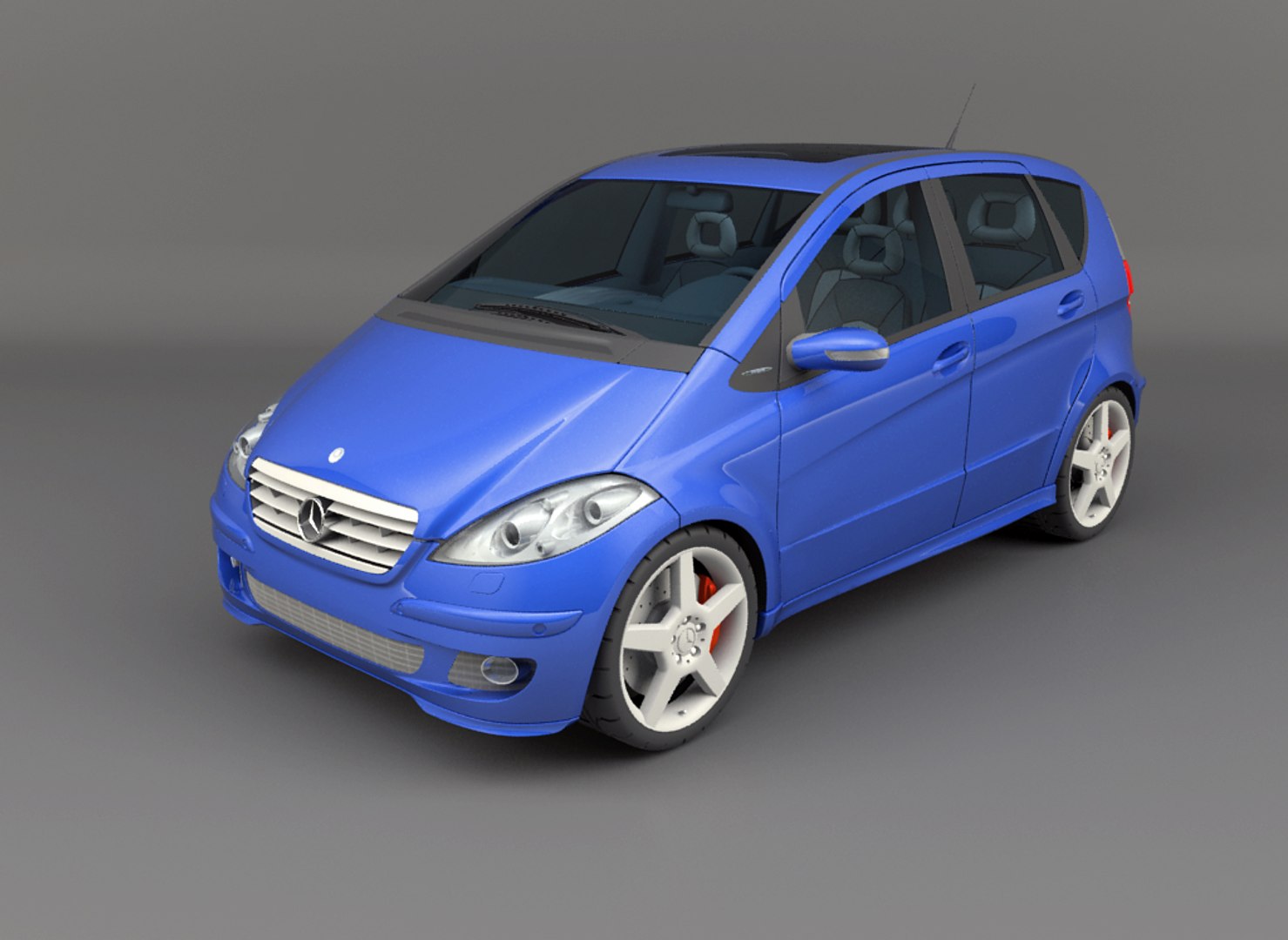 3ds Max Smart Mercedes A1