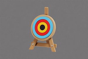 3D Archery Target Board