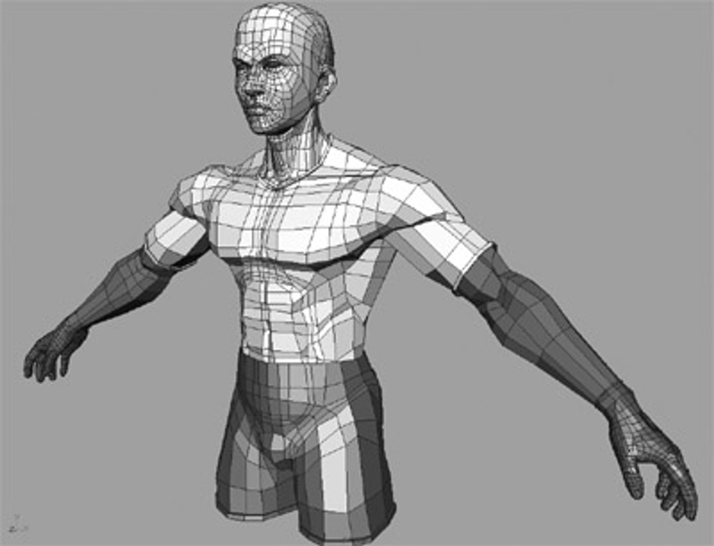 3d model man