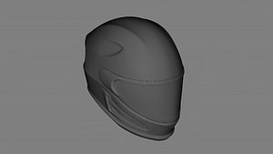 3D Helmet Base Mesh
